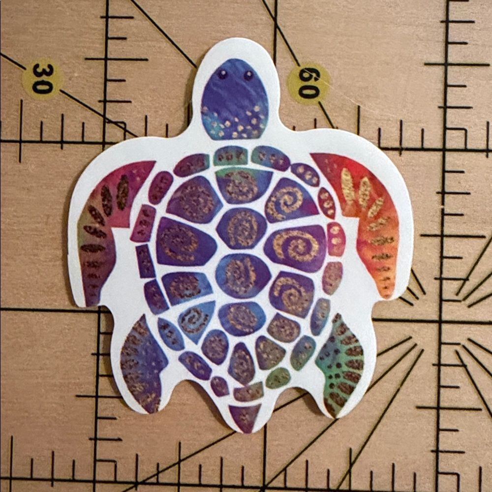 💜13/$13 +Bundle Sticker Sale | Turtle Animal Waterproof Sticker